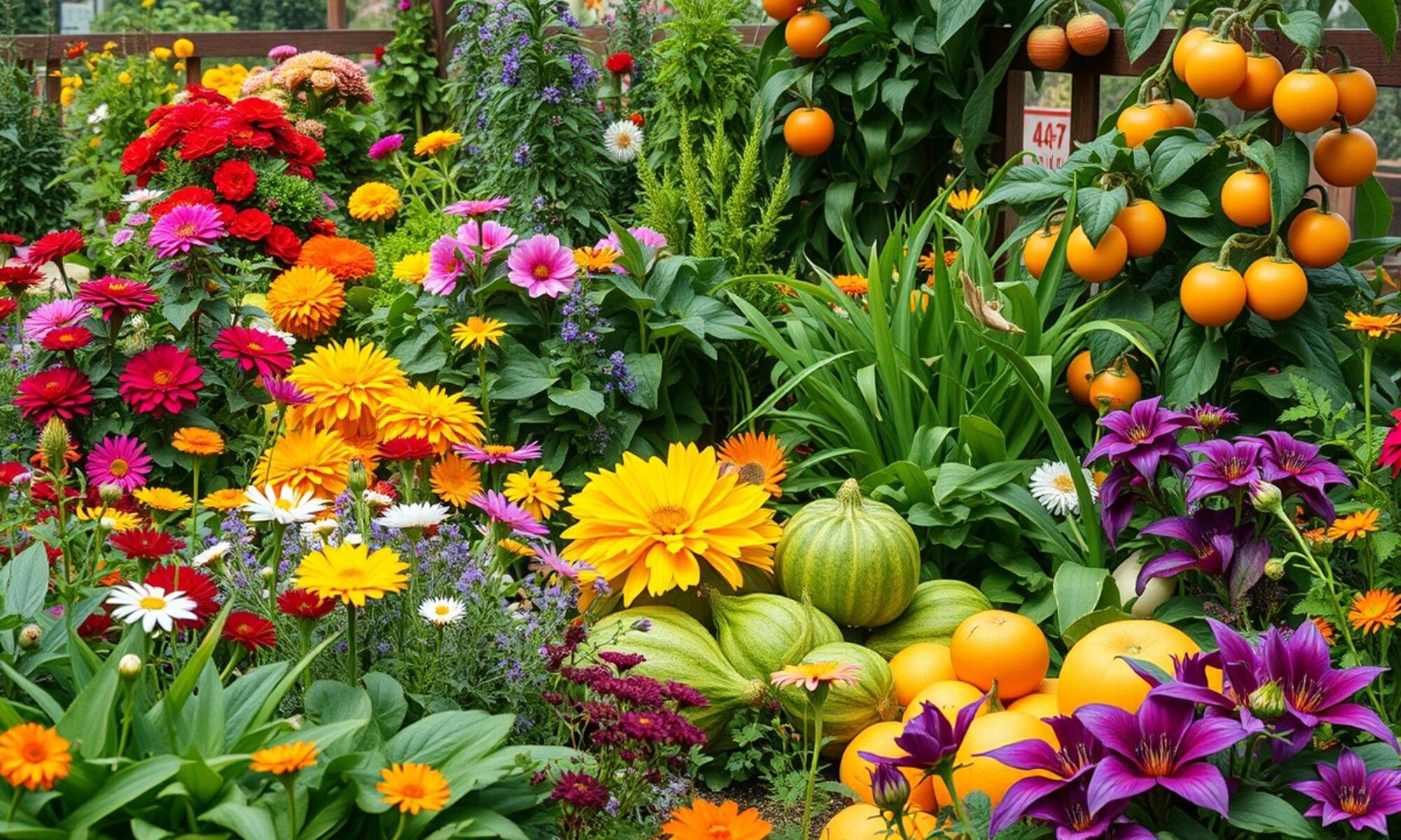 Ein Garten